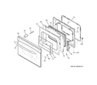 GE PGS908SEM3SS door diagram