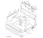 GE PGS908SEM3SS cooling fan diagram