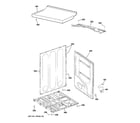 GE EGD4600G8WW cabinet diagram