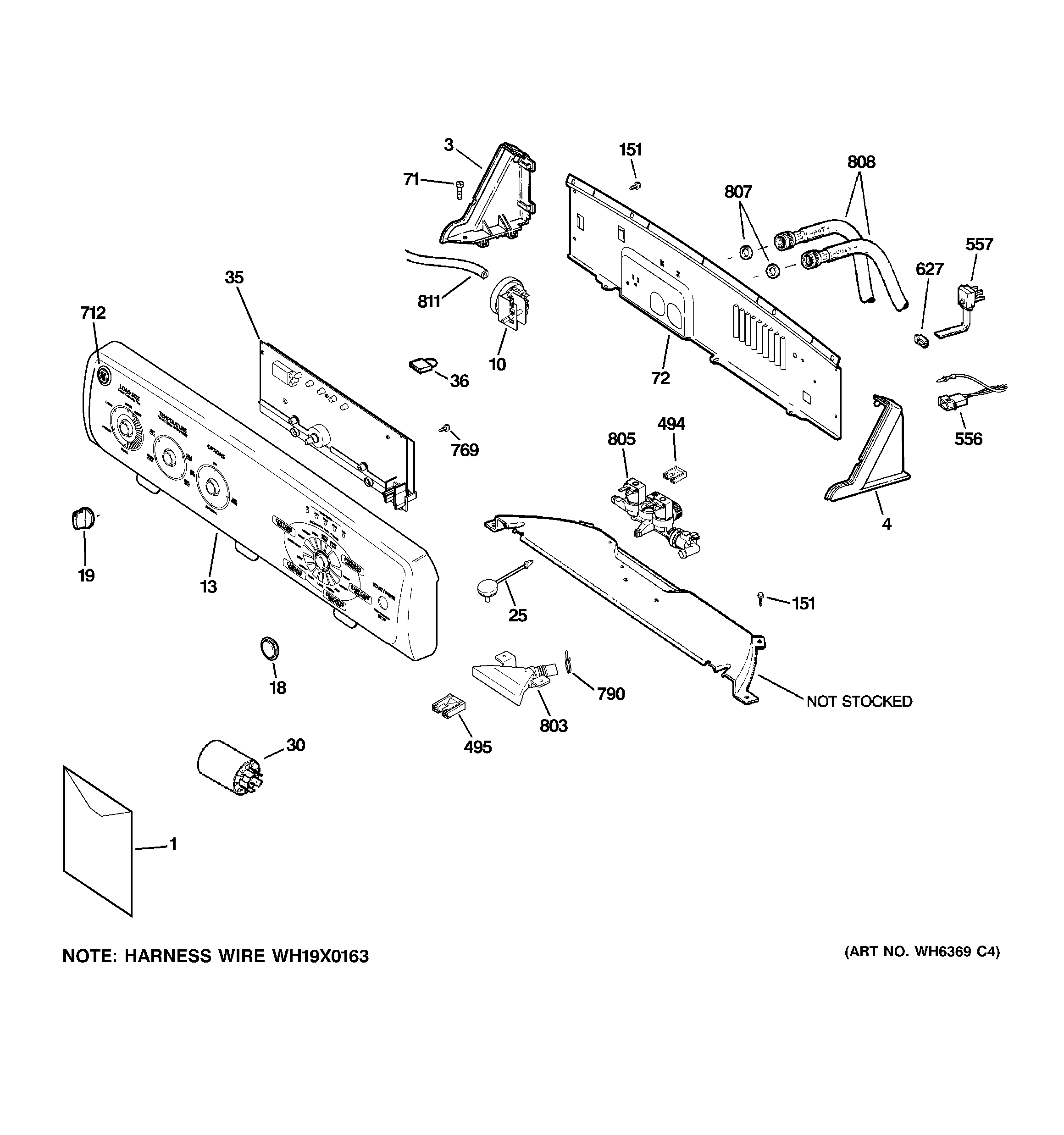 Controls & backsplash