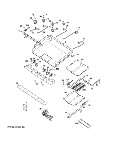 Gas & burner parts