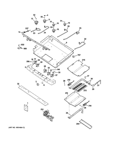 Gas & burner parts
