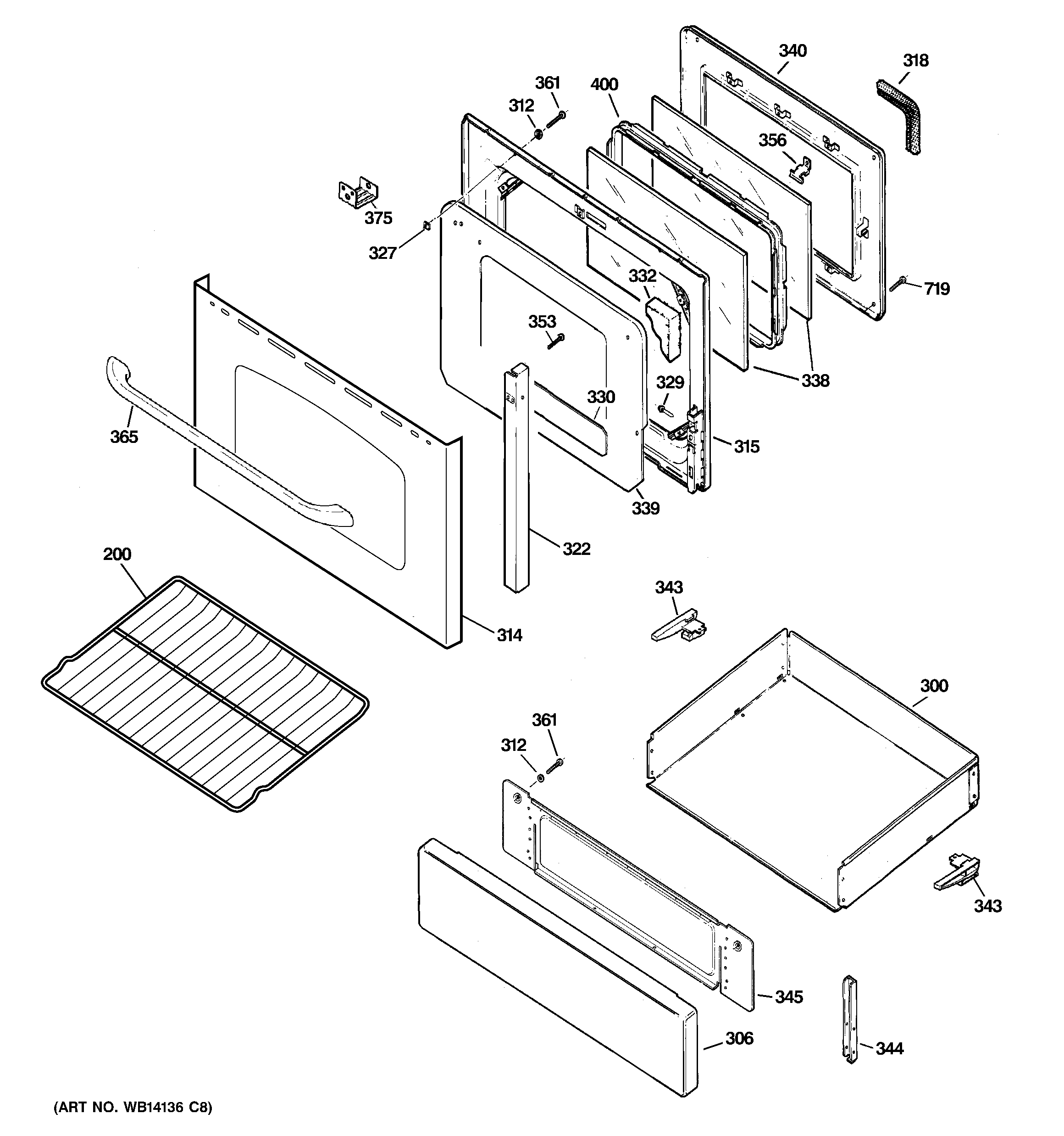 Door & drawer parts