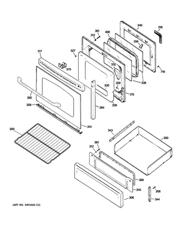 Door & drawer parts