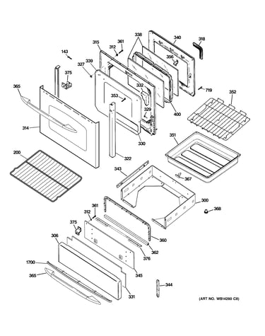 Door & drawer parts
