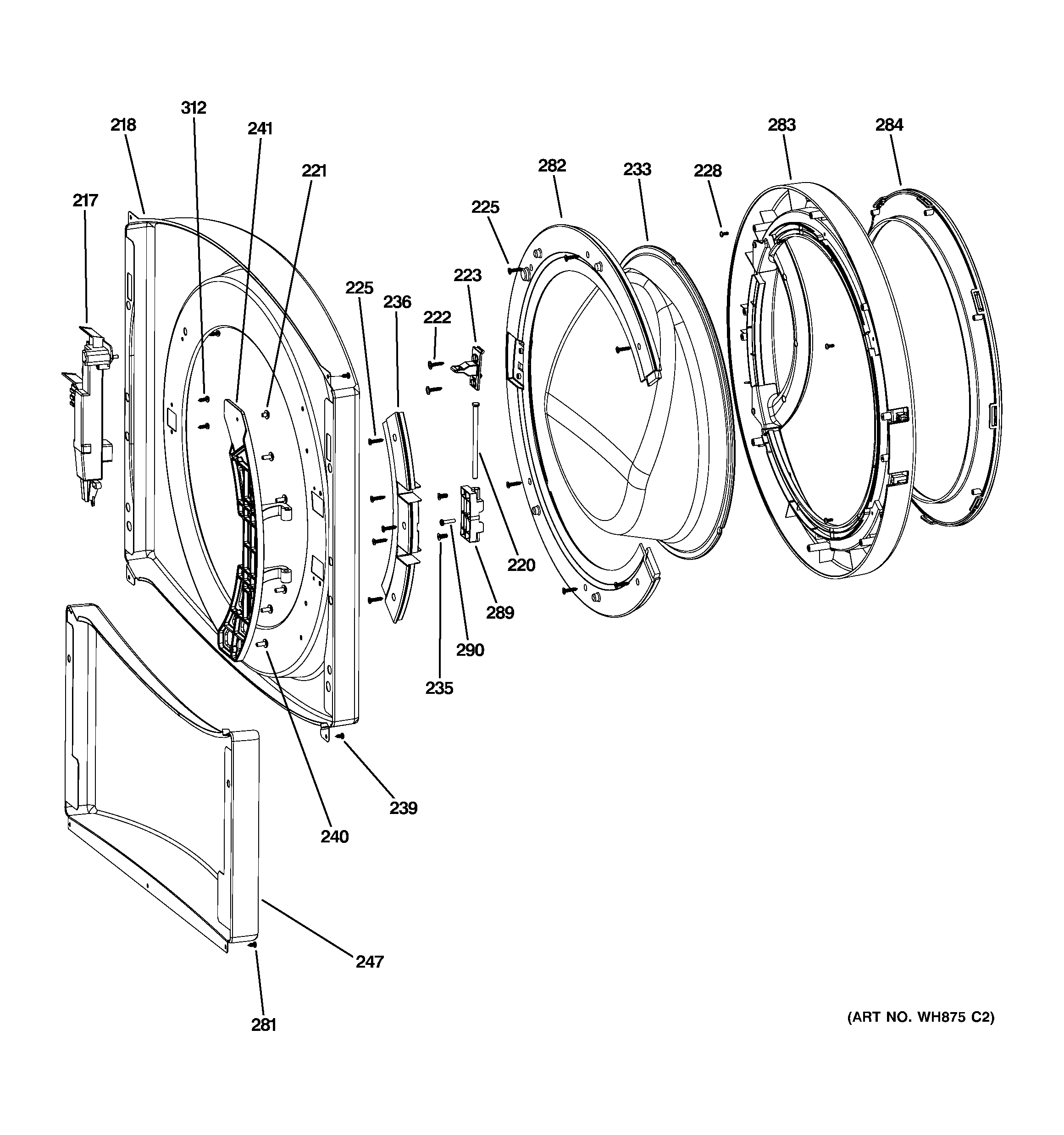 FRONT PANEL & DOOR