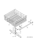Upper rack assembly