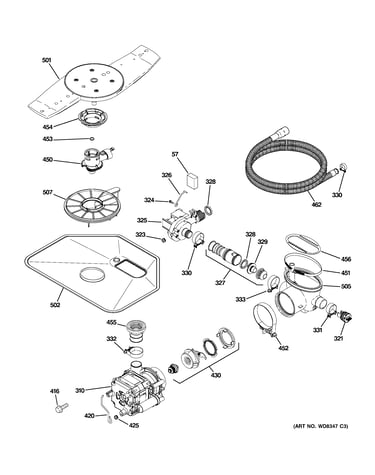 Motor-pump mechanism