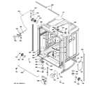 GE PDWT502R10II body parts diagram