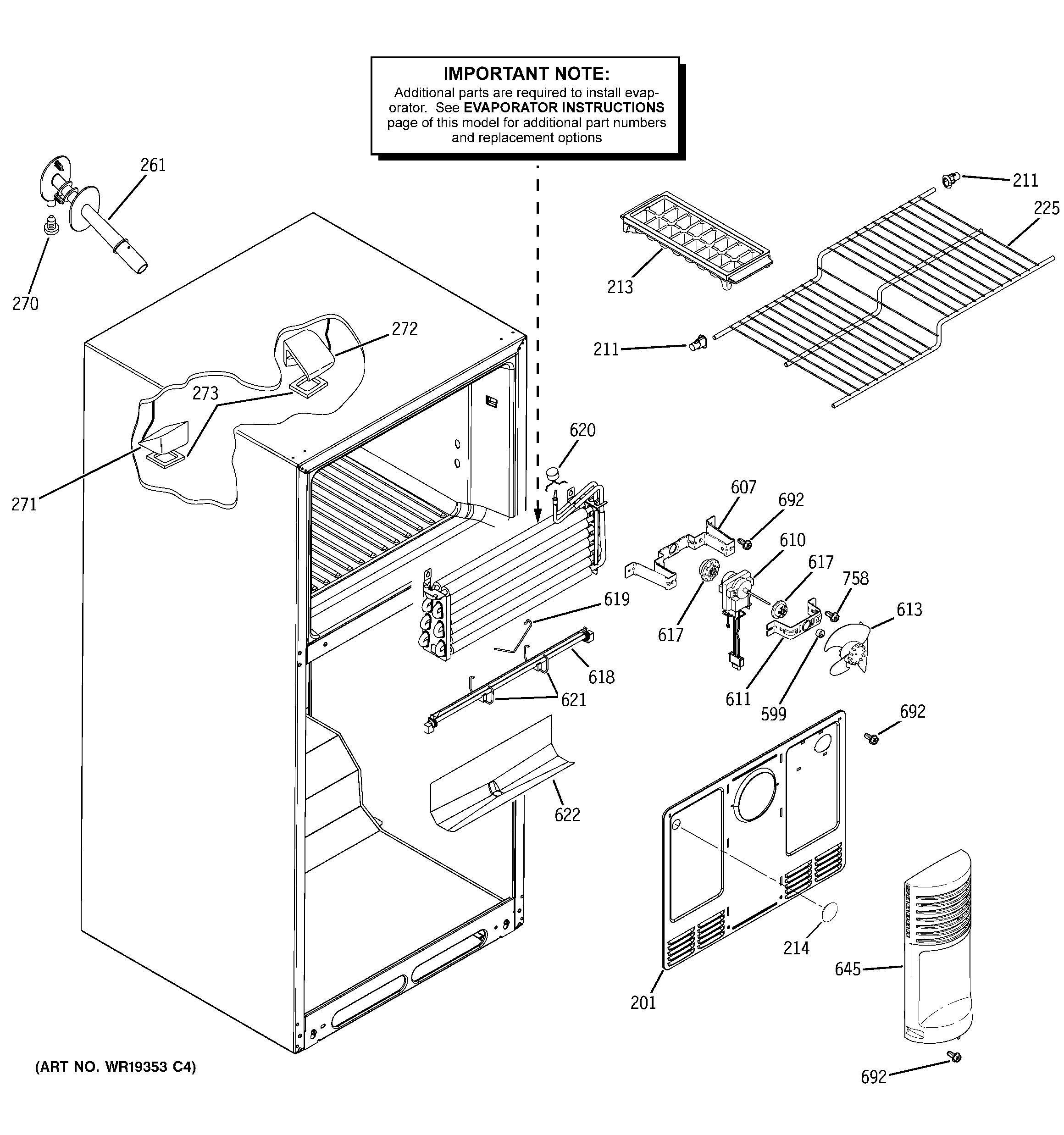 Freezer section