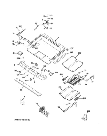Gas & burner parts