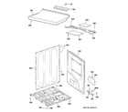 Hotpoint NISR333DTGWW cabinet diagram