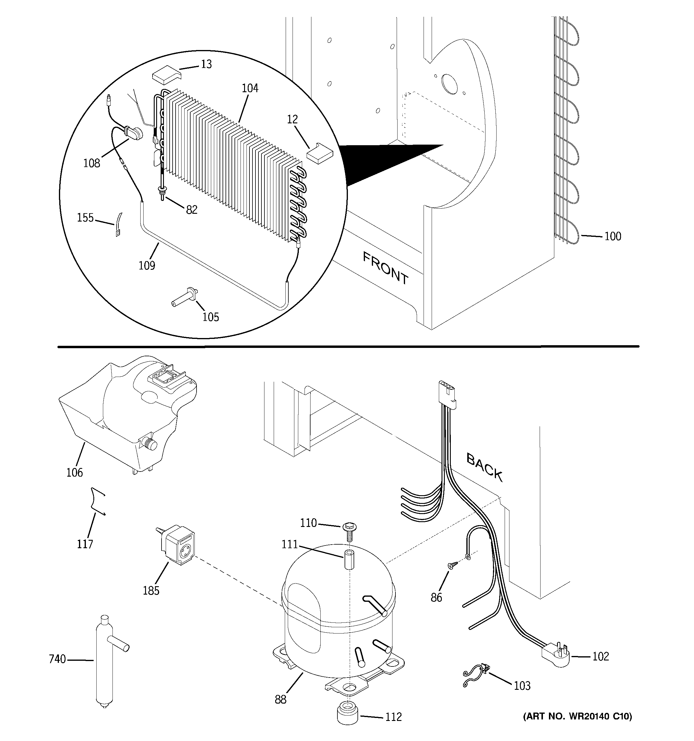 Unit parts