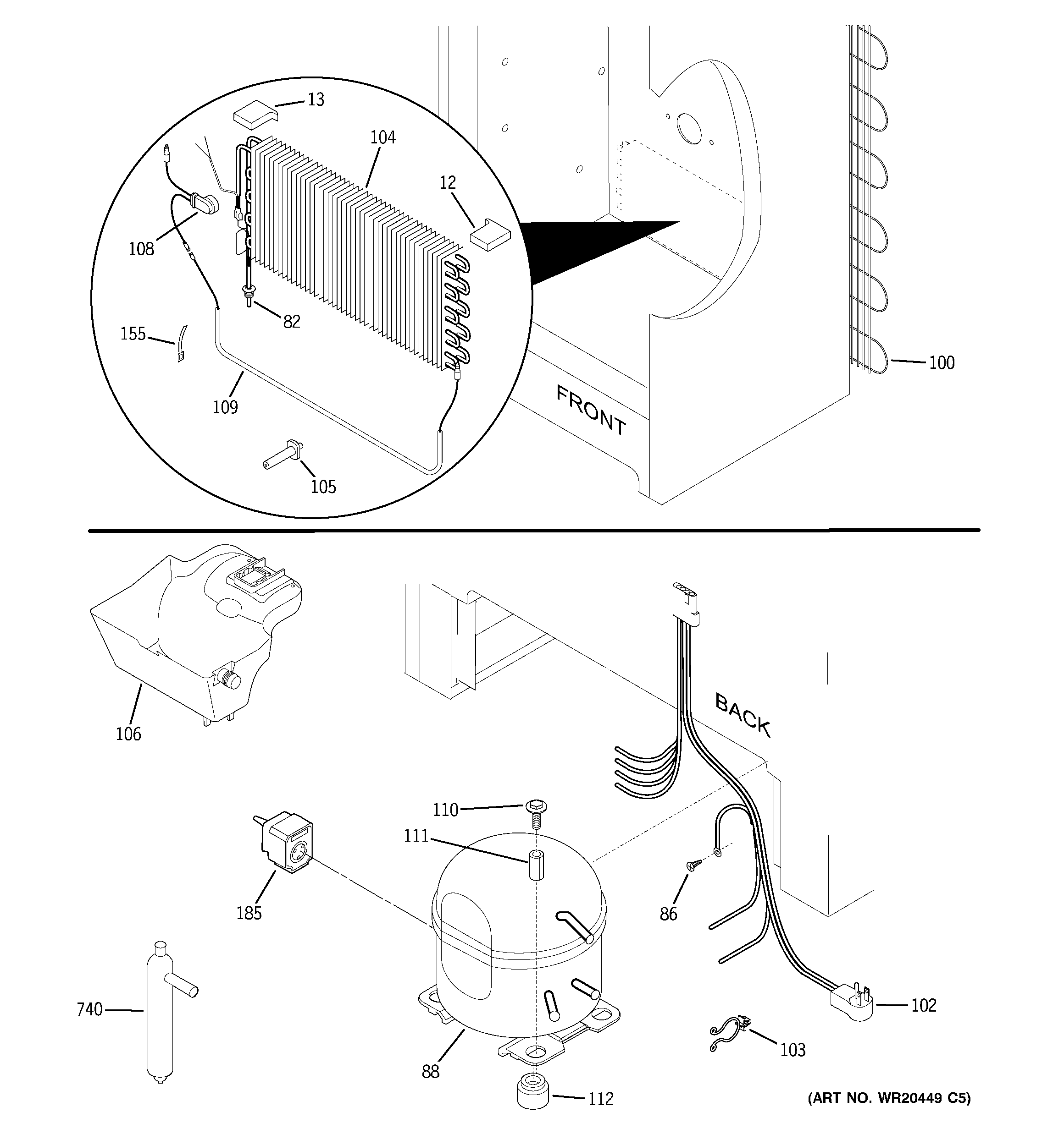 Unit parts