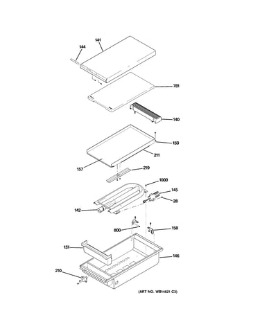Griddle assembly