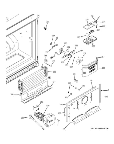 Freezer section