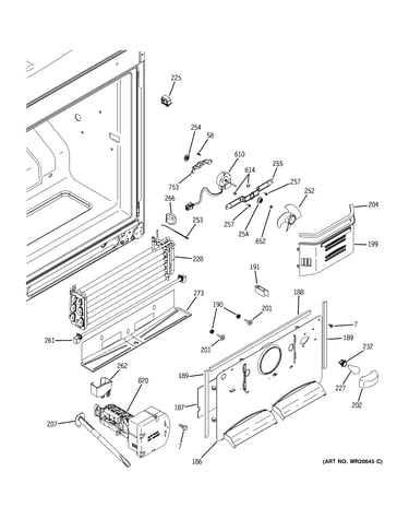 Freezer section