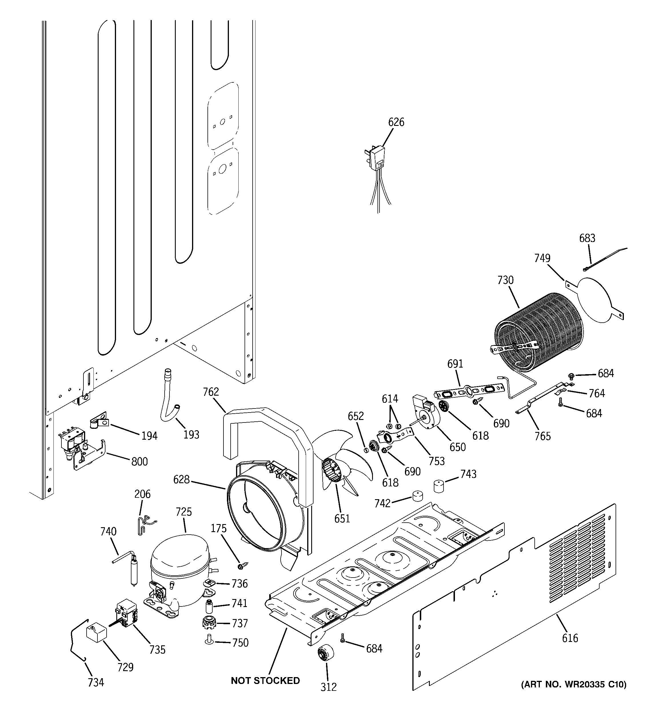 Machine compartment