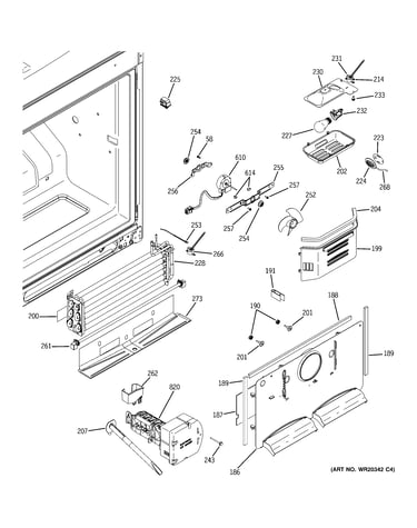 Freezer section