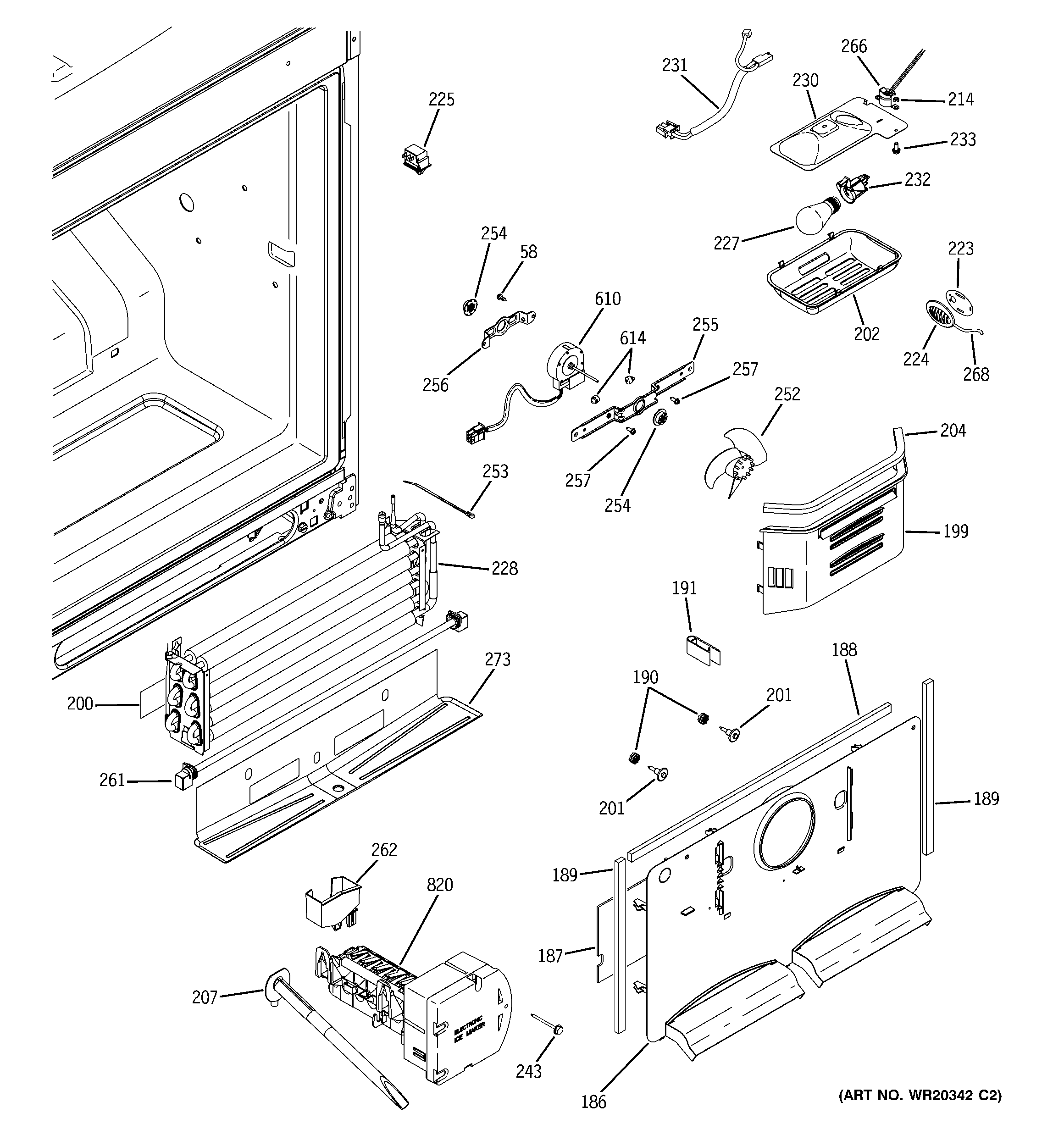 Freezer section