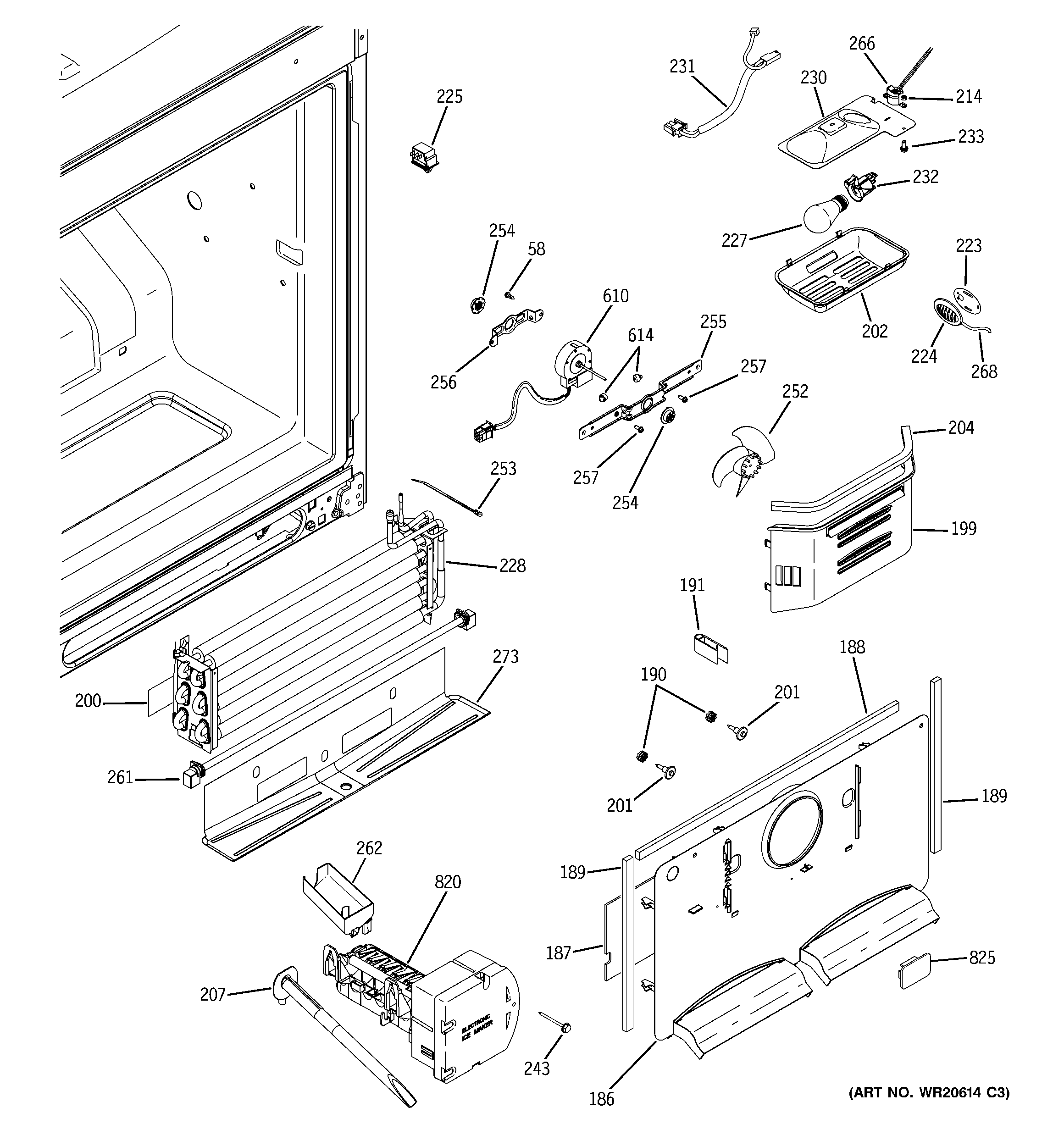 Freezer section