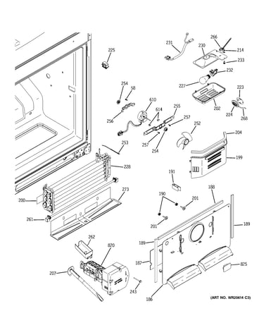 Freezer section