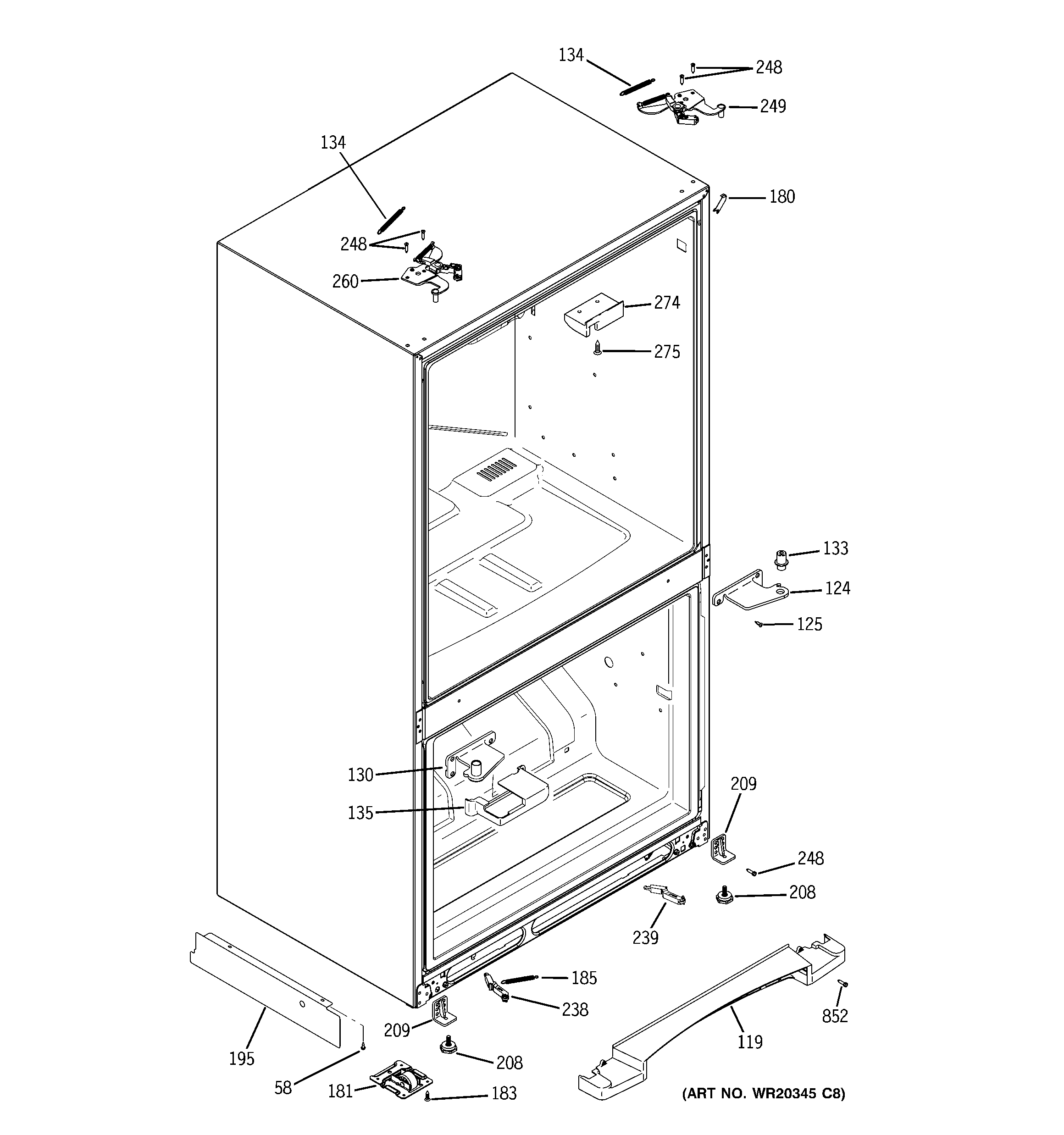 CASE PARTS