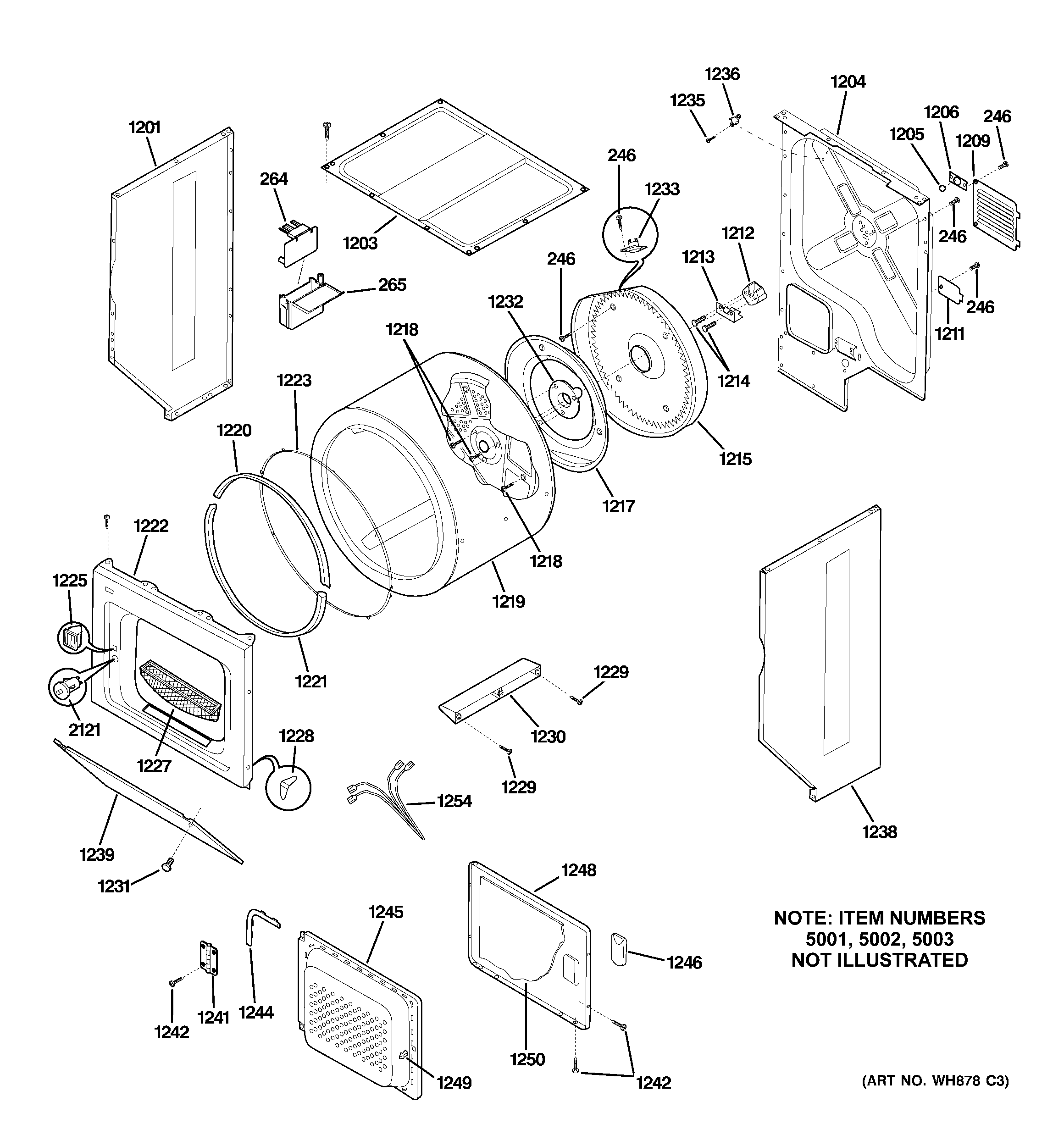 Door & drum parts