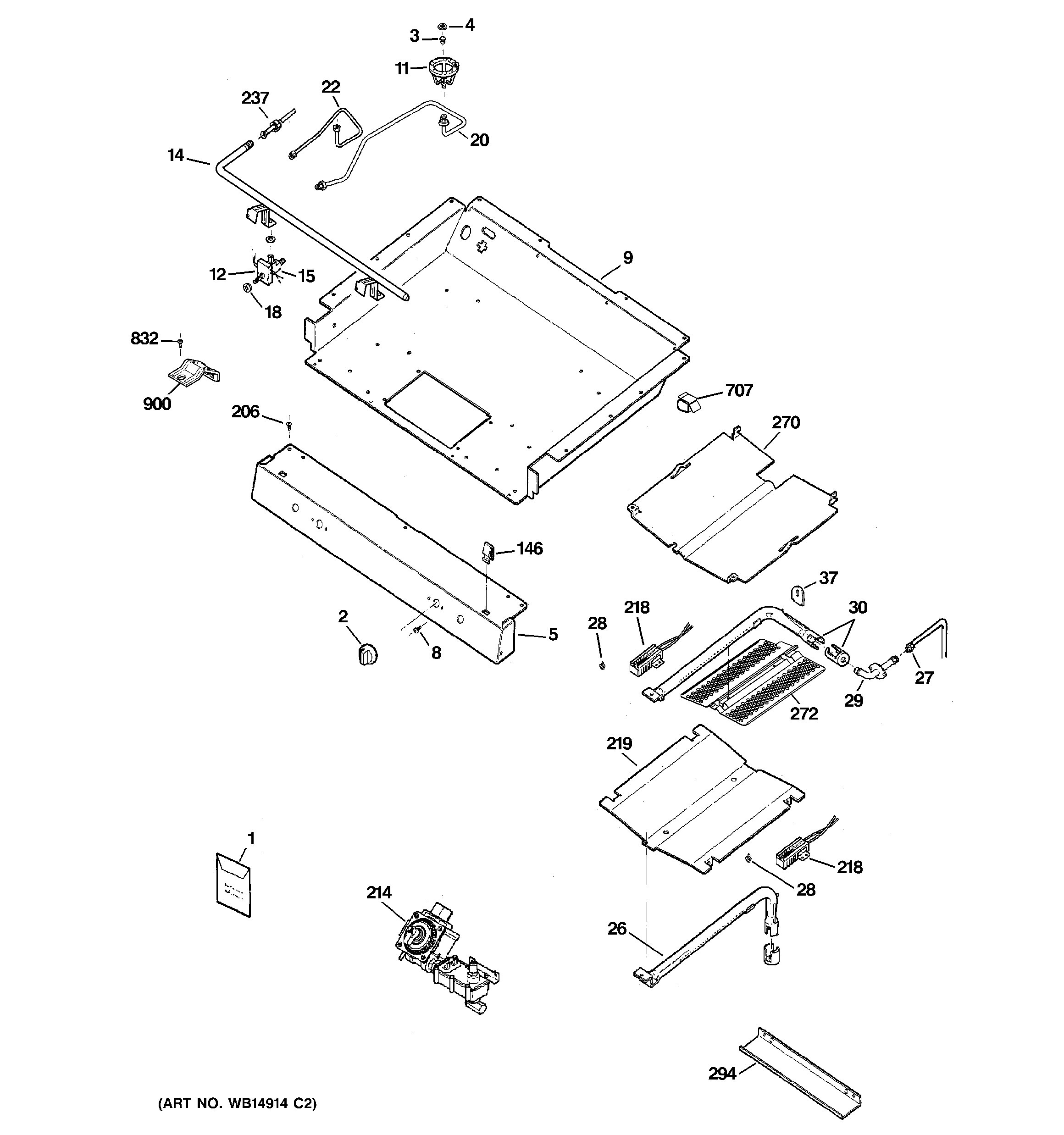 Gas & burner parts
