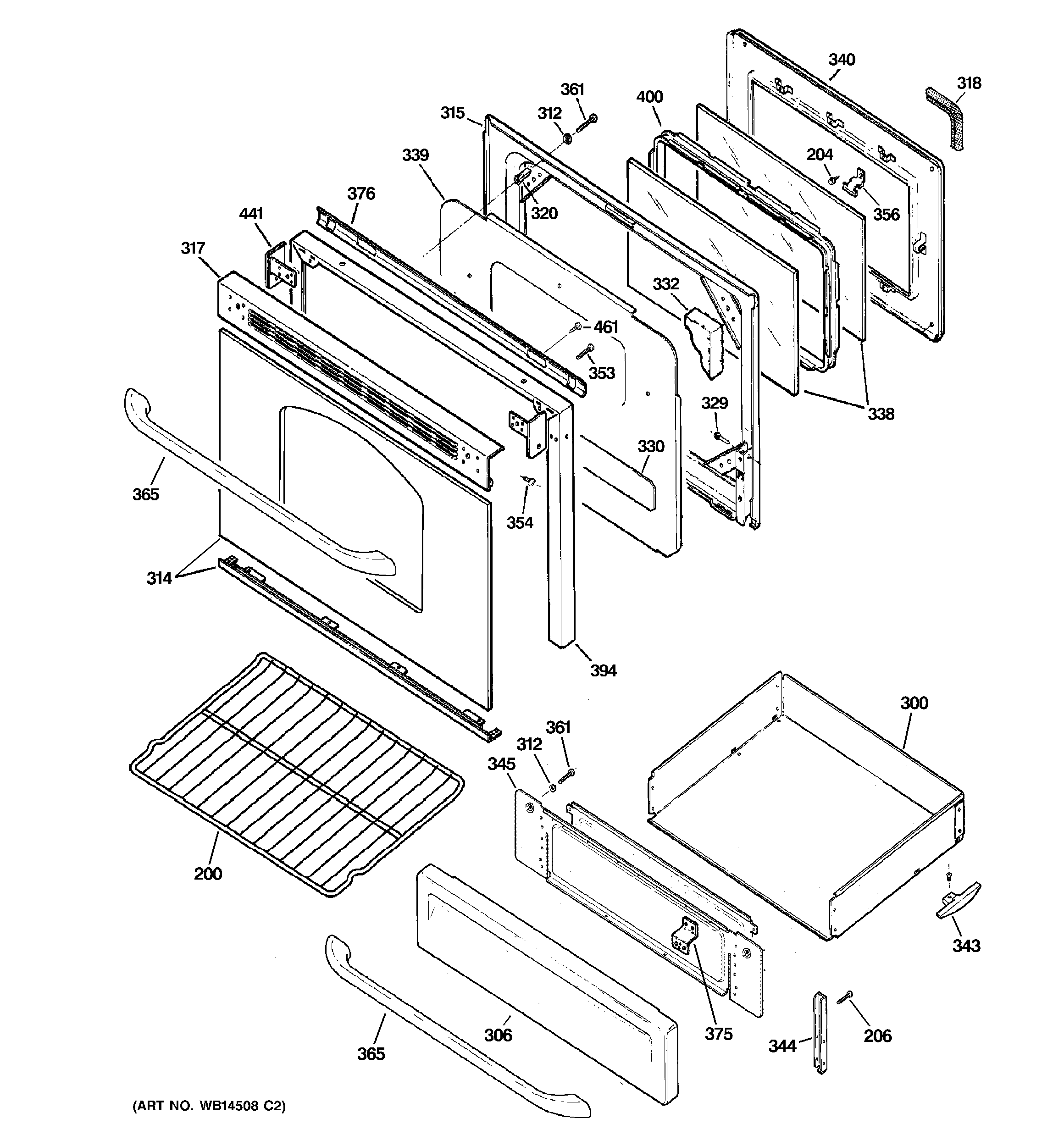 Door & drawer parts