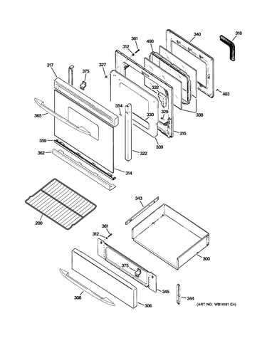 Door & drawer parts