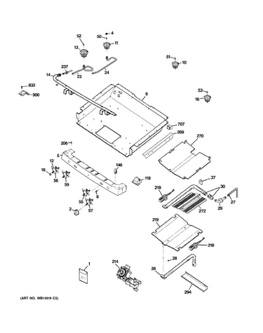 Gas & burner parts