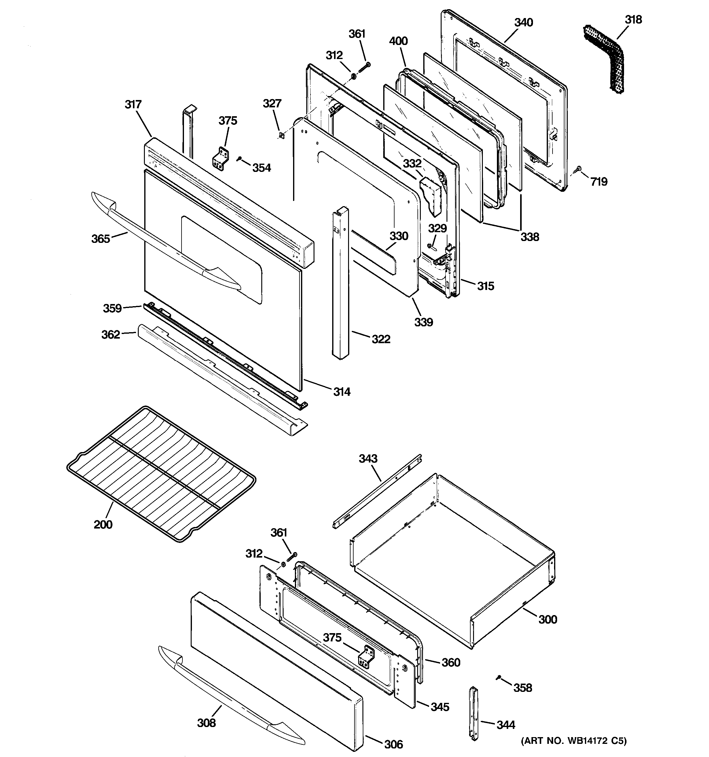 Door & drawer parts