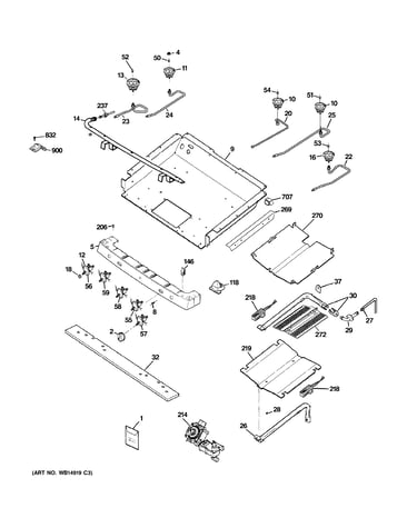 Gas & burner parts