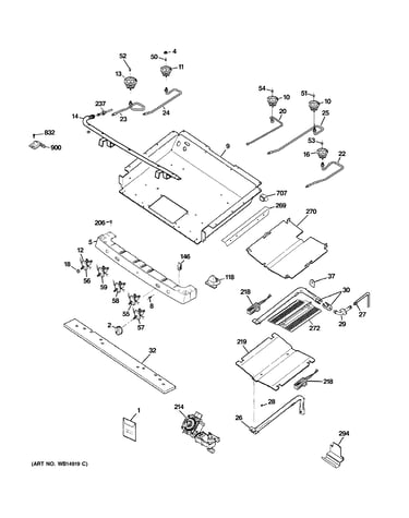 Gas & burner parts