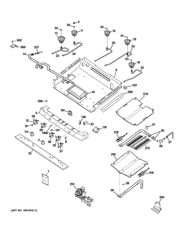 Gas & burner parts