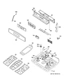 Control panel & cooktop