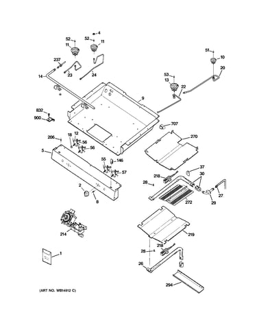 Gas & burner parts