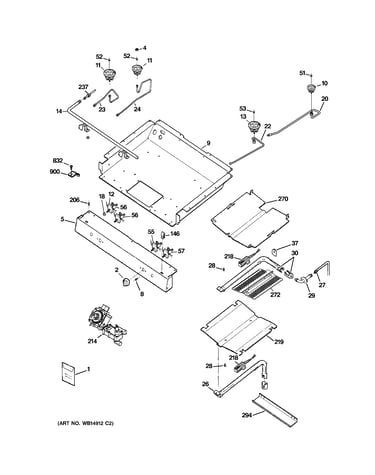 Gas & burner parts