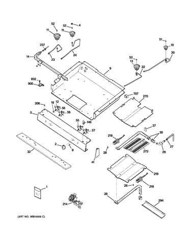 Gas & burner parts