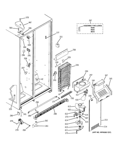 Freezer section