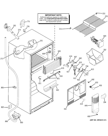 Freezer section