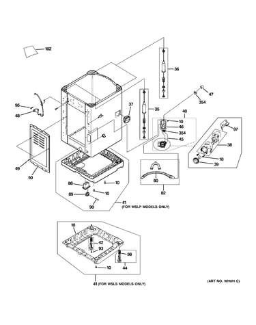 Cabinet & base