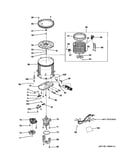 Tub, agitator & drive assembly