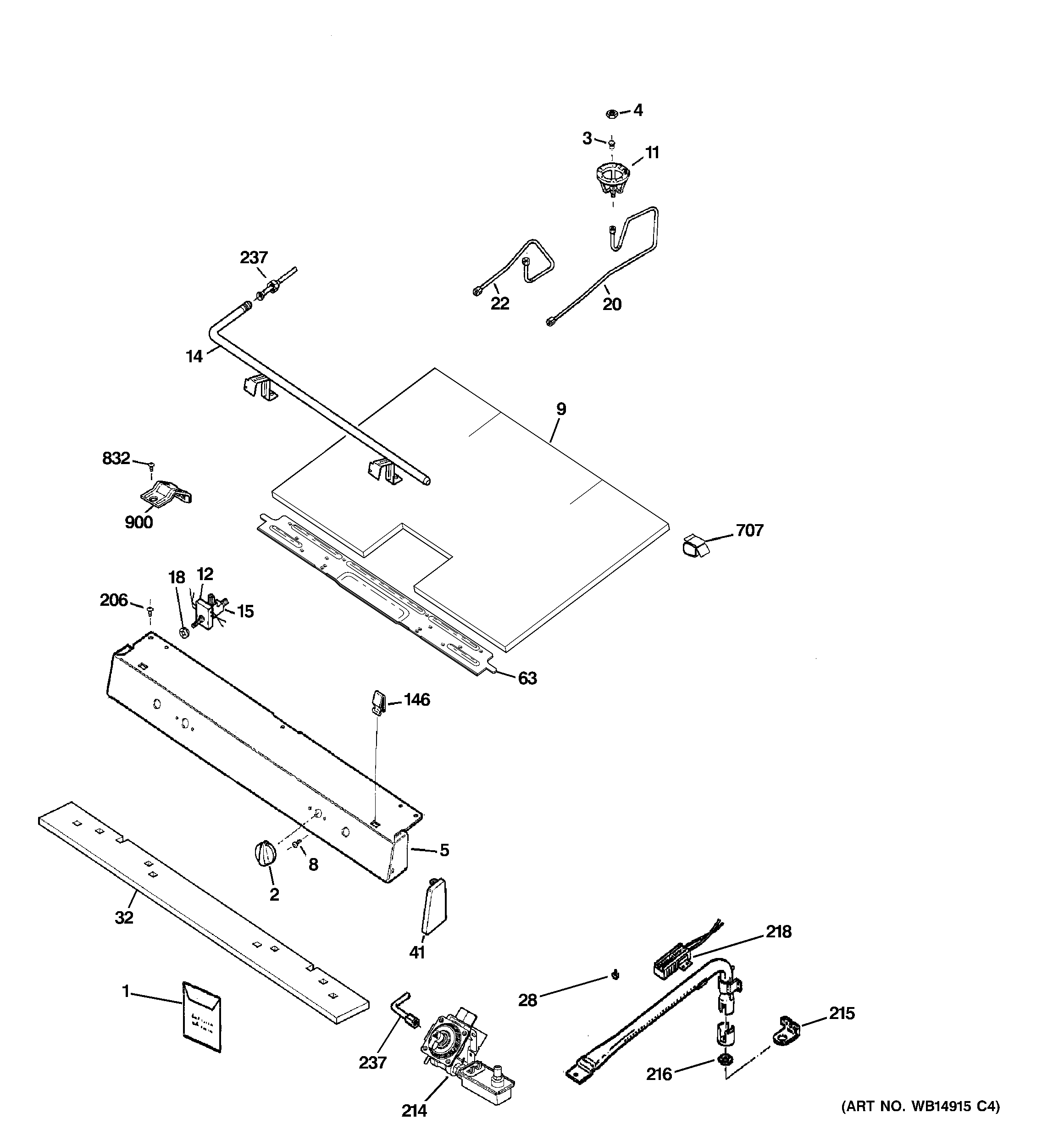 Gas & burner parts