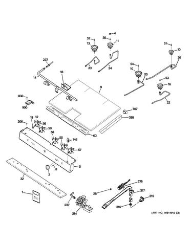 Gas & burner parts
