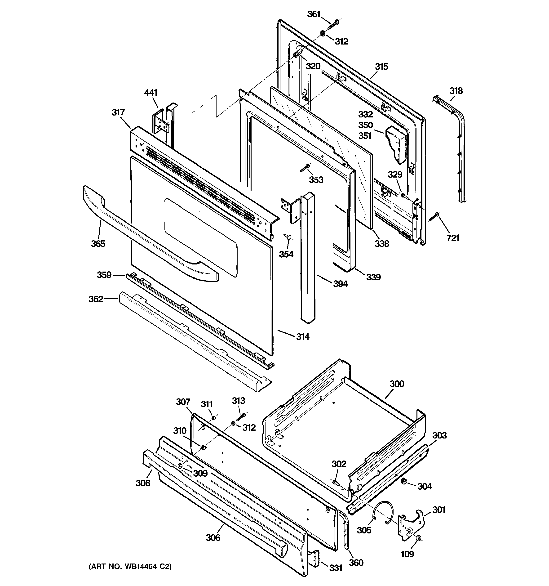 Door & drawer parts