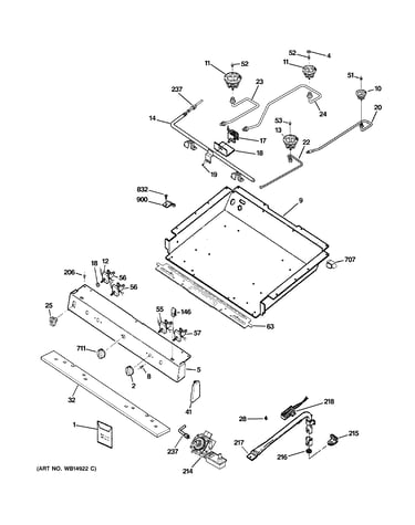Gas & burner parts