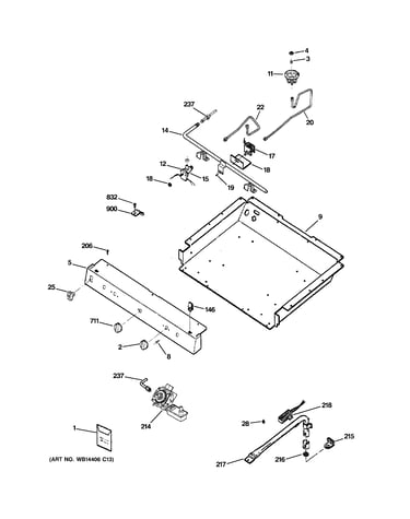 Gas & burner parts