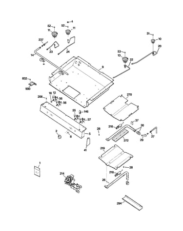 Gas & burner parts